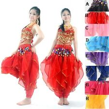 belly dance Costume Danse Orientale haut pantalon Ensemble danse du ventre