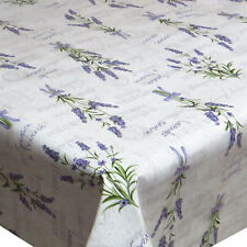 Wachstuchtischdecke Provence Lavendel Größe wählbar abwaschbare Tischdecke 