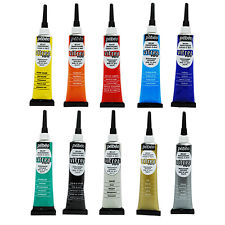 Pebeo Vitrea 160 Stained Glass Paint 3D Relief Outliner 20ml Tube 10 Colours