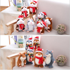 Sonde Record Hamster Cheeky Parlant Souris Animal Noël Jouet Parle Cadeau