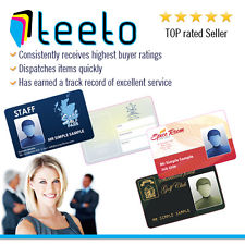 PVC ID Cards - Custom Printed Company Staff Business Plastic PVC ID badges