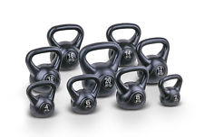 trenas BLACK Kettlebell - Kugelhantel - Rundgewicht - 2 4 6 8 10 12 14 16 20 kg 