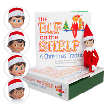 The Elf on the Shelf® A Christmas Tradition includes one Scout Elf and Book