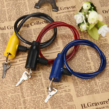 CYCLISME 8x640mm Câble anti-vol vélo bicyclette scooter Sécurité Verrou avec 2