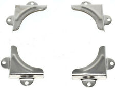 32mm MIRROR CORNER MOUNTING BRACKETS FOR GLASS OR BOARD UP TO 6mm THICK PICTURES
