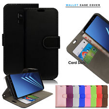 Case Cover For Samsung Galaxy J3 J5 2017 J6 Magnetic Wallet Flip Leather Phone 