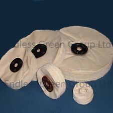 Loose Leaf Buffing Wheel - Final Finish Soft Cotton Polishing Mop - Size Choice