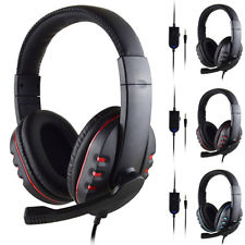 Câblés Casque de Jeu Casque Bandeau avec Steoro Micro pour PS4 Xbox ONE 3.5mm