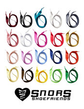 SNORS - LACETS de SATIN, 20 couleurs, 2 longueurs, largeur 16mm, Dentelles