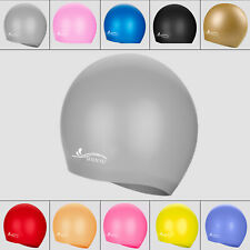 Enfants / Adultes Silicone Bonnet de Natation Bain Élasticité Sports Imperméable