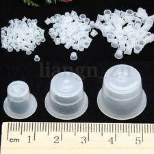100pcs Caps Capsule Encre Gobelet Support Pigment Tatouage Tattoo Ink S M L