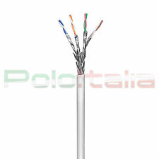 Matassa da 25 a 500m Ethernet Schermato Cat 6 S/FTP cavo di RETE flessibile Lan