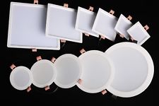 IC FARETTO DA INCASSO LED FISSO PANNELLO SLIM ALTA EFFICIENZA SMD2835 220v LUCE 