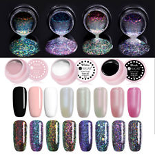 5ml UV Gel Vernis à ongles Nail Art Semi Permanent Gel Polish Base Top Coat DIY