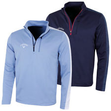 Callaway Mens 2018 Opti-Therm Colour Block 1/4 Zip Golf Sweater 50% OFF RRP