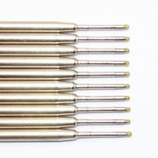 10pcs x Bleu/Style 0.5MM Standard Black Ink Parker Stylo à bille Recharges