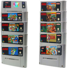 Super Nintendo Spiele über 70 SNES Games Mario World Kart Donkey Kong Zelda 