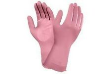 1,6/12 Paires Fleur de souci G12P Rose Durable Latex Caoutchouc Gants Vaisselle