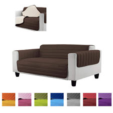 Copridivano Poltrona 1 2 3 4 Posti Colori Trapuntato Double Face Salva Divano