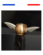 HAND SPINNER METAL ACIER TYPE VIF D'OR HARRY POTTER OR ARGENT RARE DECORATION