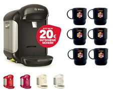 Bosch TASSIMO Vivy 2 + 20 EUR Gutscheine* +6x Tupper Becher Tasse Kaffeemaschine