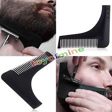 Men Beard Shaper Outil Shaping Tools pour Perfect Lines et Symétrie