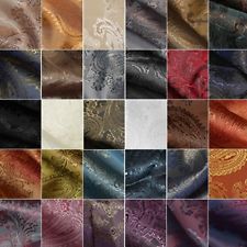 Paisley Jacquard Dress Lining Fabric Polyviscose Upholstery Material