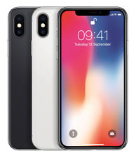 APPLE IPHONE X 64GB, 256GB SPACEGRAU, SILBER - OHNE SIMLOCK - SMARTPHONE - WOW