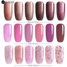 7.5ML Nail Art Semi Permanent Vernis à ongles UV Gel Polish Rose en Bronze Pearl