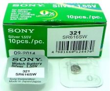 PILAS BOTON BATERIA PILA SONY 321 362 364 371 377 379 395 OXIDO DE PLATA BATTERY