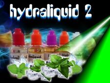 5 x 30 ml e liquide 58 aromes  hydraliquid ,menthe , fruits,tabac,  Red Master .