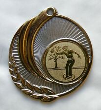 MEDAILLE GRAVEE THEME "PETANQUE " 55 MM GRAVURE PERSONNALISATION 