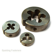 26TPI Cycle Thread British Quality Circular Split Die Nuts Carbon Steel