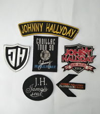 ECUSSON PATCH johnny hallyday