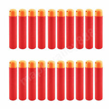 9.5 x 2cm Balles de Recharge Fléchettes pour Enfants Jouet Nerf Pistolets Rouge