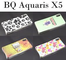 Funda gel DIDUJO para BQ AQUARIS X5 carcasa protector TPU