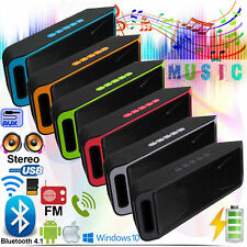 Bluetooth Enceinte Haut-parleur Portable Audio Stéréo Sans Fil AUX FM TF USB MP3