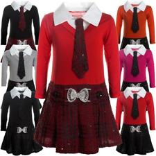 Kinder Mädchen Kleider Prinzessin Petticoat Fest Abend Freizeit Kleid 21438