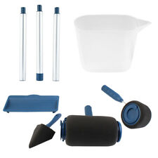 6Pcs Paint Roller Runner Pro Peinture Rouleaux Avec Manche Extensible Kit Outils