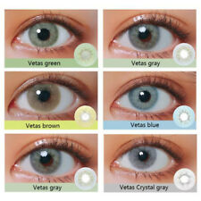 1Pair Men Women Big Eyes Makeup Cosmetic Contact Lenses Party Cosplay Commode