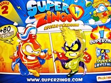 Superzings Rivals of Kaboom - Series 2 - CHOOSE Figures 123-160 - P&P 90p MAX!