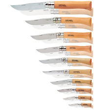 OPINEL Messer Carbon & INOX Stahl No 02 bis No 12 - Taschenmesser Klappmesser