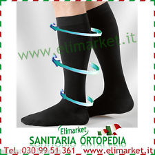 Calze elastiche graduate 18-21 mmHg gambaletti compressione graduata