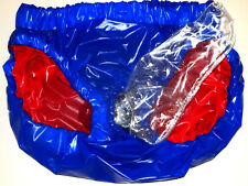 PVC SLIP mit HÜLLE -GUMMIHOSE WINDELHOSE-1A RUBBER PVC WEICHFOLIE-ALLE GRÖßEN