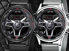 Orologio da polso AUDI sterzo RS SLINE watch montre stainless steering SPORT RS3