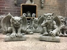 Gargoyle Stone Ornaments,Garden Ornaments,Mythical Medieval Gargoyles spirits & 