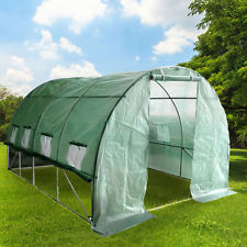 Gewächshaus Stahlfundament Foliengewächshaus Treibhaus Tomatenhaus Pflanzenhaus