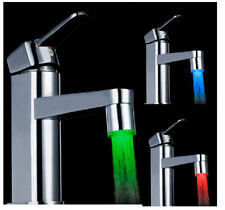 3 Couleurs Embout de Robinet LED Lumineux Faucet Capteur de Température Cuisine