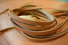 60" long SPLIT LEATHER STRAPS 1.2-1.6mm thick Various widths available