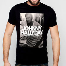 T-Shirt Johnny Hallyday mon pays c'est l'amour